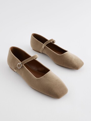 Next Strap ballerina 'Forever Comfort®' in Green