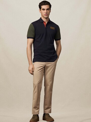 Hackett London Poloshirt 'HERITAGE RALLY MULTI' in Schwarz