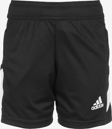 Pantalon de sport 'Condivo 22' ADIDAS PERFORMANCE en noir : devant