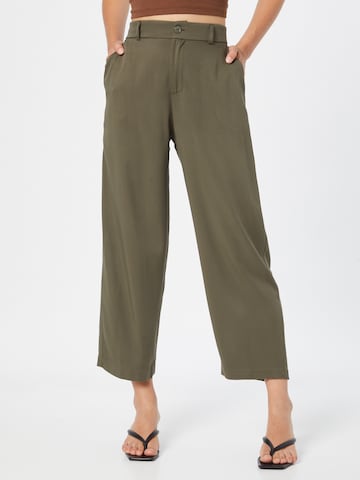 IMPERIAL Loose fit Pants in Green: front