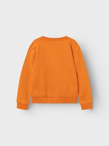 NAME IT Sweatshirt 'STOBIAS' in Orange