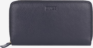 Bric's Wallet in Blue: front