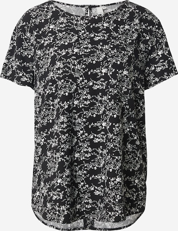 QS Blouse in Black: front