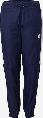 Sergio Tacchini Tapered Housut 'CARLO' värissä sininen: etupuoli