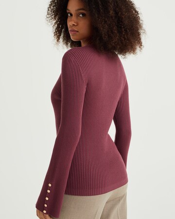 purpurinė WE Fashion Megztinis
