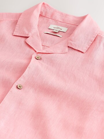 Next Regular Fit Hemd in Pink