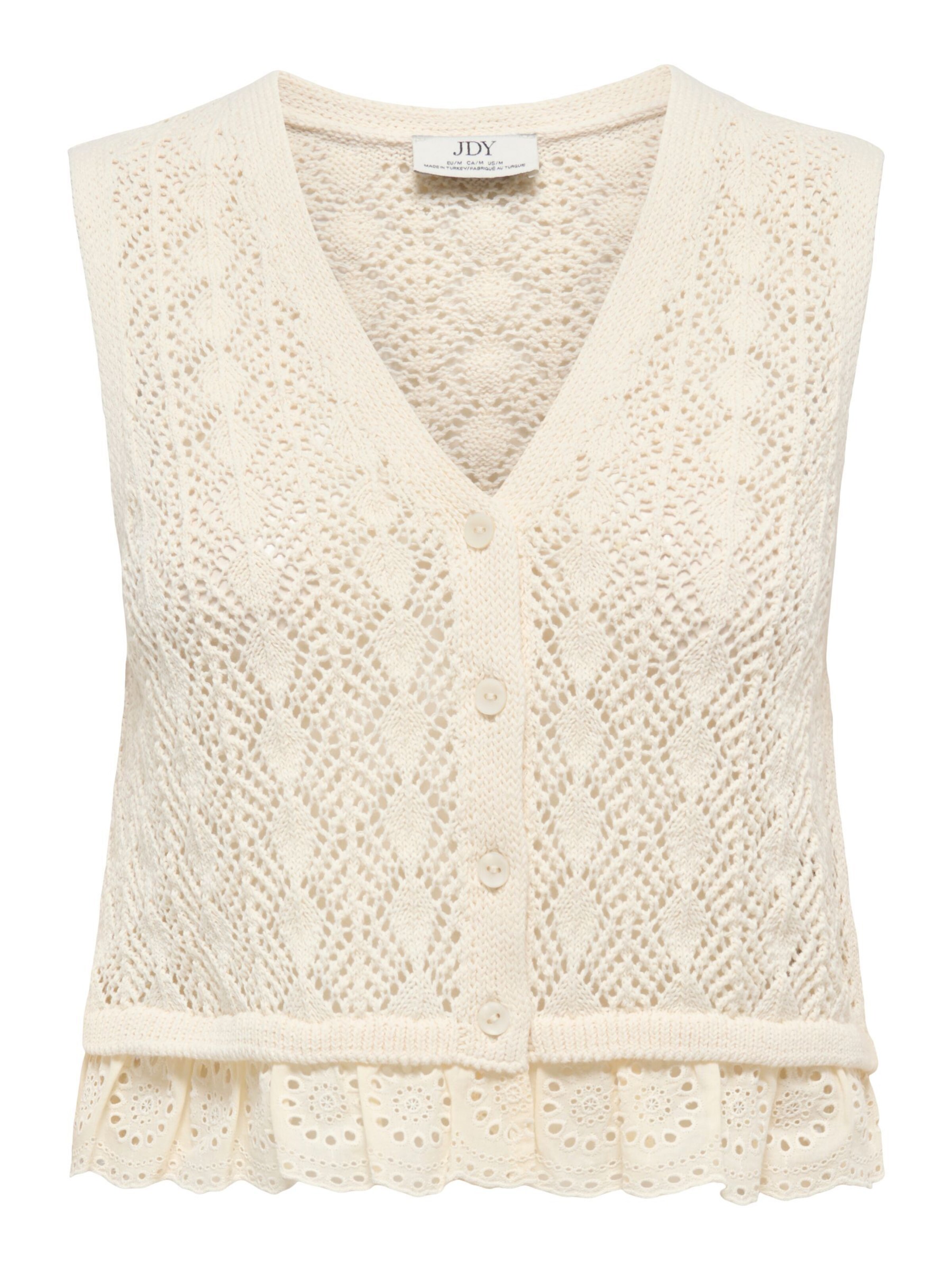 Gilet in maglia 'JDYSofie' di JDY in beige: frontale