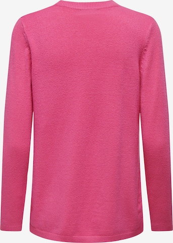 JDY Knit Cardigan 'MARCO' in Pink