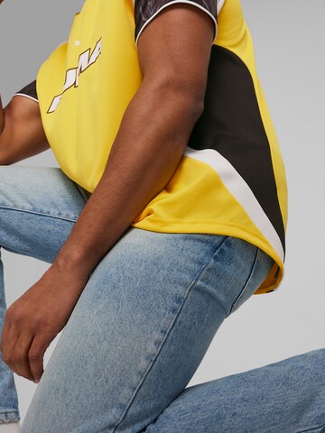 PUMA - Camiseta de fútbol en amarillo