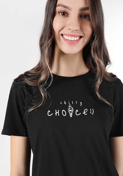 Colin's T-Shirt in schwarz / weiß, Produktansicht