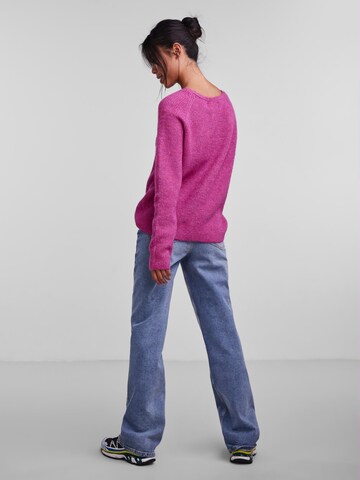 PIECES Sweater 'Ellen' in Pink