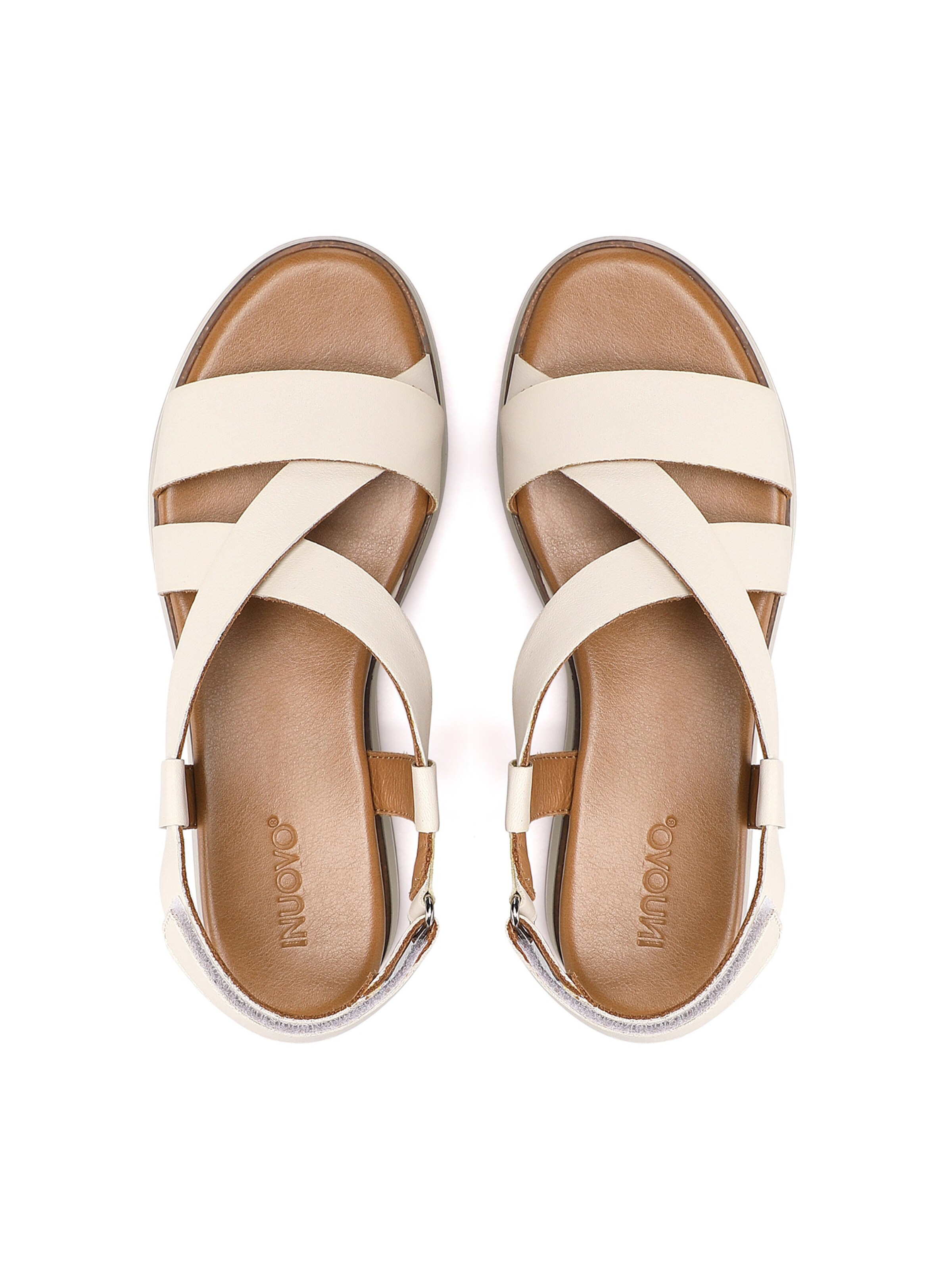 INUOVO Sandale in Beige
