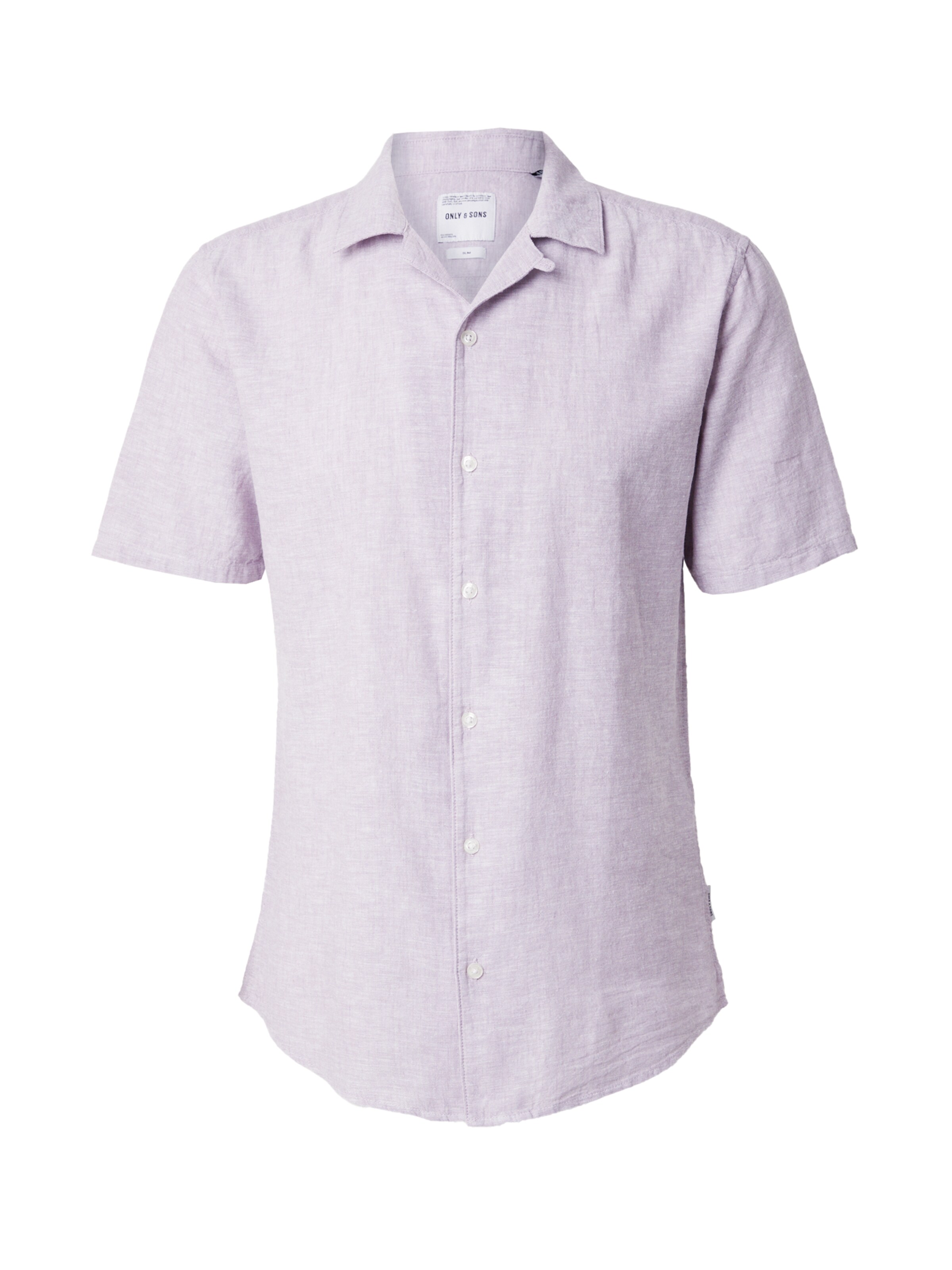 Only & Sons Πουκάμισο 'ONSCAIDEN' σε λιλά: μπροστά