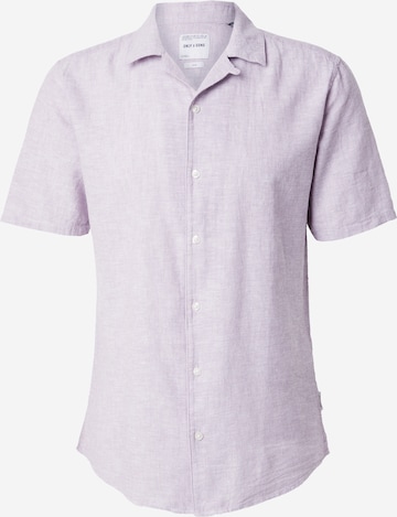 Coupe regular Chemise 'ONSCAIDEN' Only & Sons en violet : devant