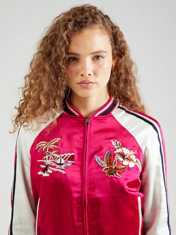 Superdry Between-Season Jacket 'Suikajan' in Pink