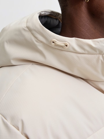 JACK & JONES Vinterjakke 'JJGLOBAL' i beige