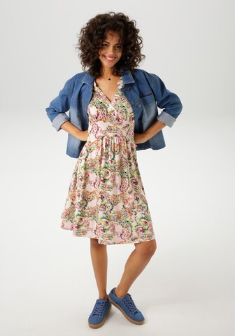 Aniston CASUAL Sommerkleid in Pink