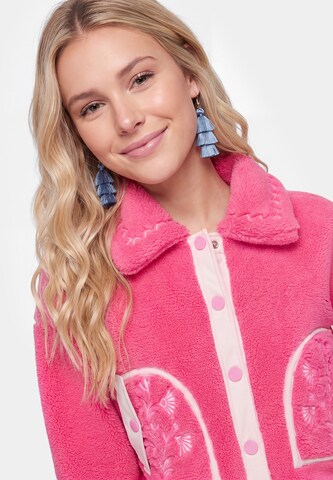 IZIA - Chaqueta de entretiempo en rosa