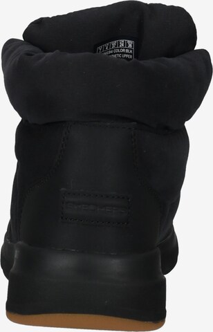 SKECHERS Lace-Up Ankle Boots in Black