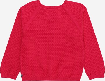 Cardigan PETIT BATEAU en rouge