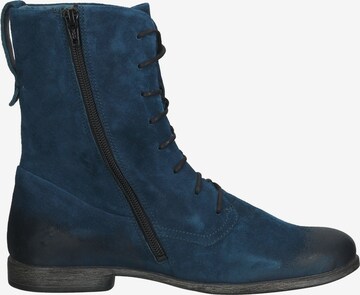 THINK! Lace-Up Ankle Boots in Blue