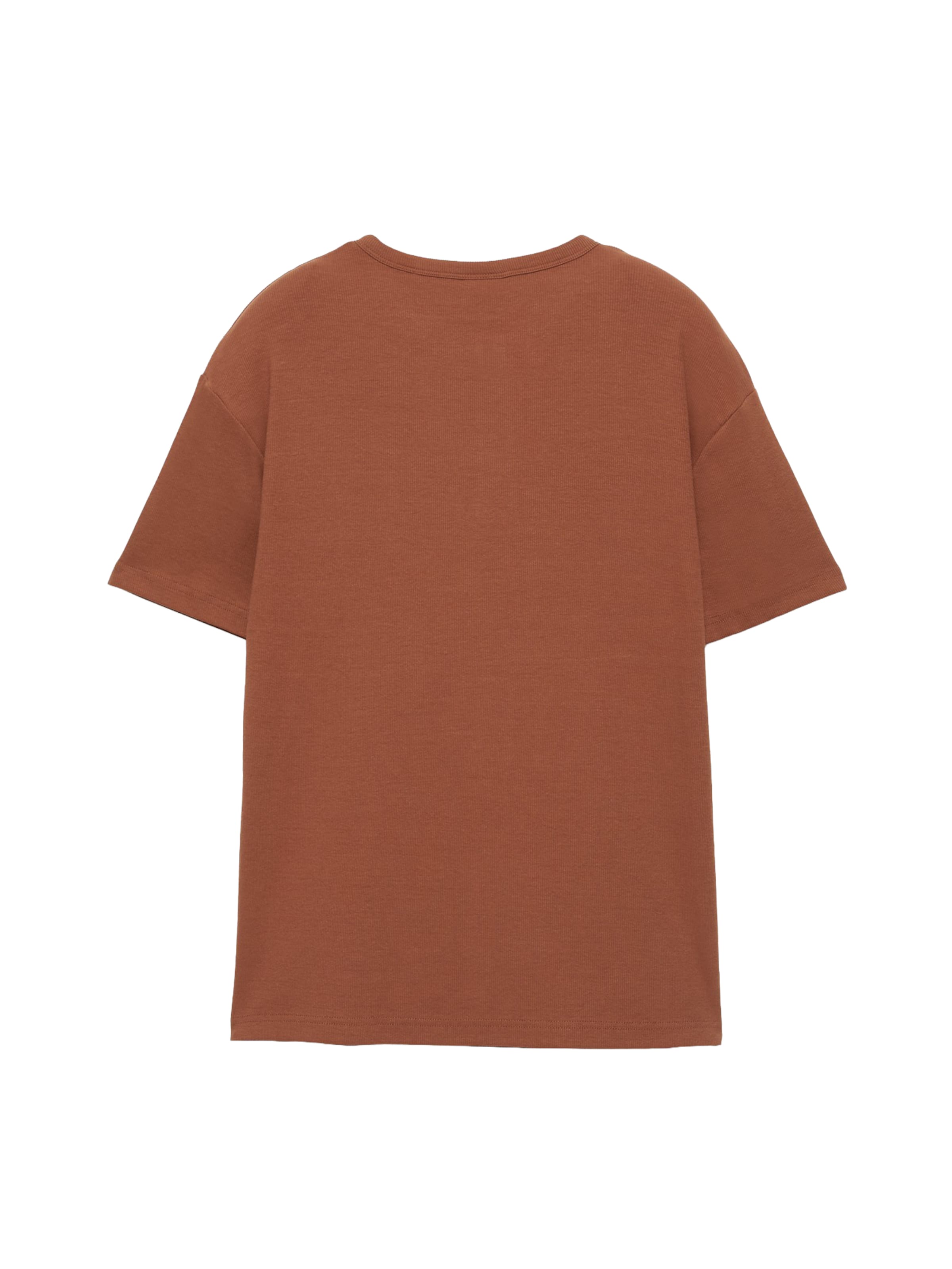 Pull&Bear Shirt in Brown