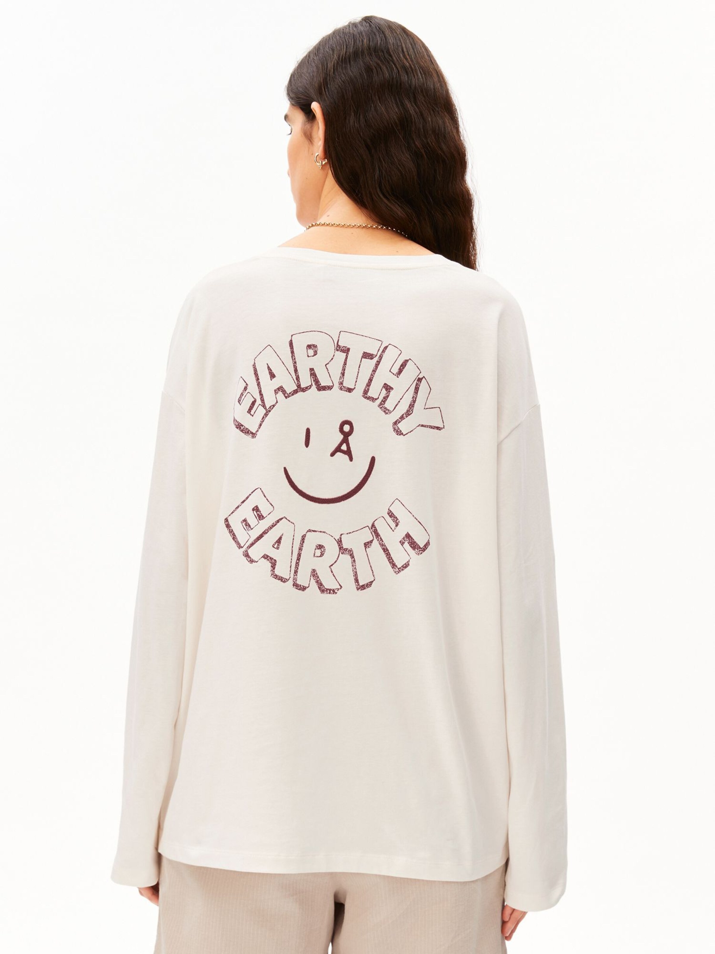 ARMEDANGELS Shirt in Beige: voorkant