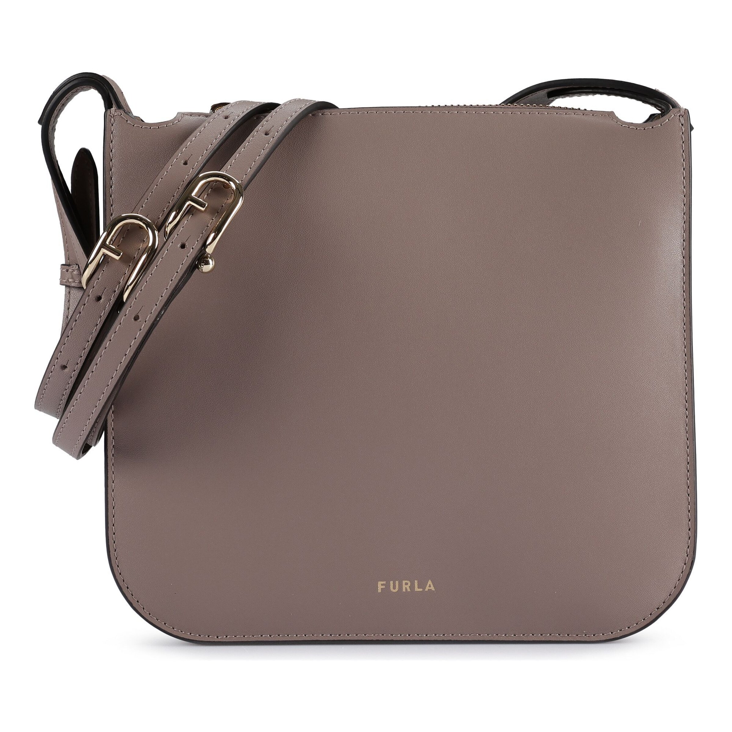 FURLA Crossbody bag 'Ava' in Grey: front