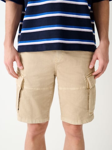 Next regular Cargobukser i beige