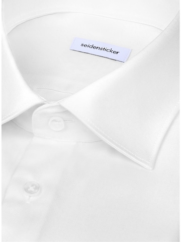 SEIDENSTICKER Slim fit Zakelijk overhemd in Wit