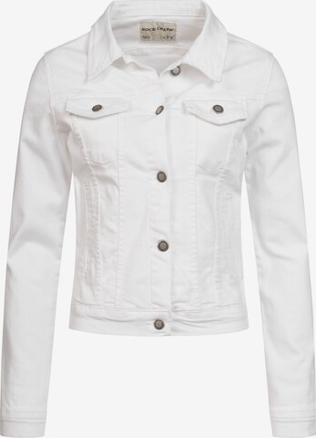 Rock Creek Between-Season Jacket in White: front