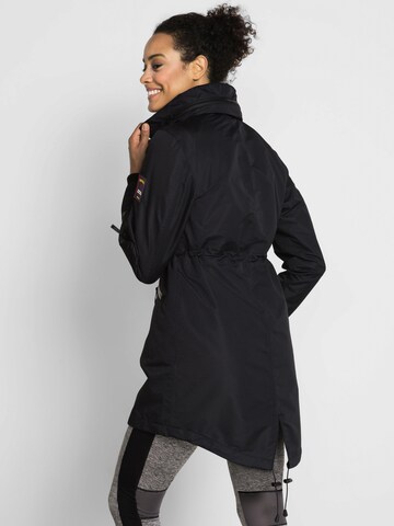Parka mi-saison bonprix en noir