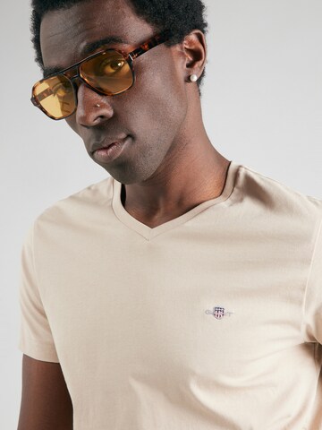 T-Shirt GANT en beige