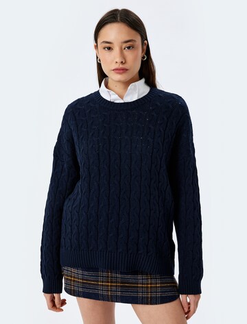Koton Sweatshirt in Blue: front