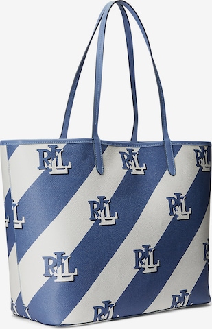 Shopper 'COLLINS' di Lauren Ralph Lauren in blu: frontale