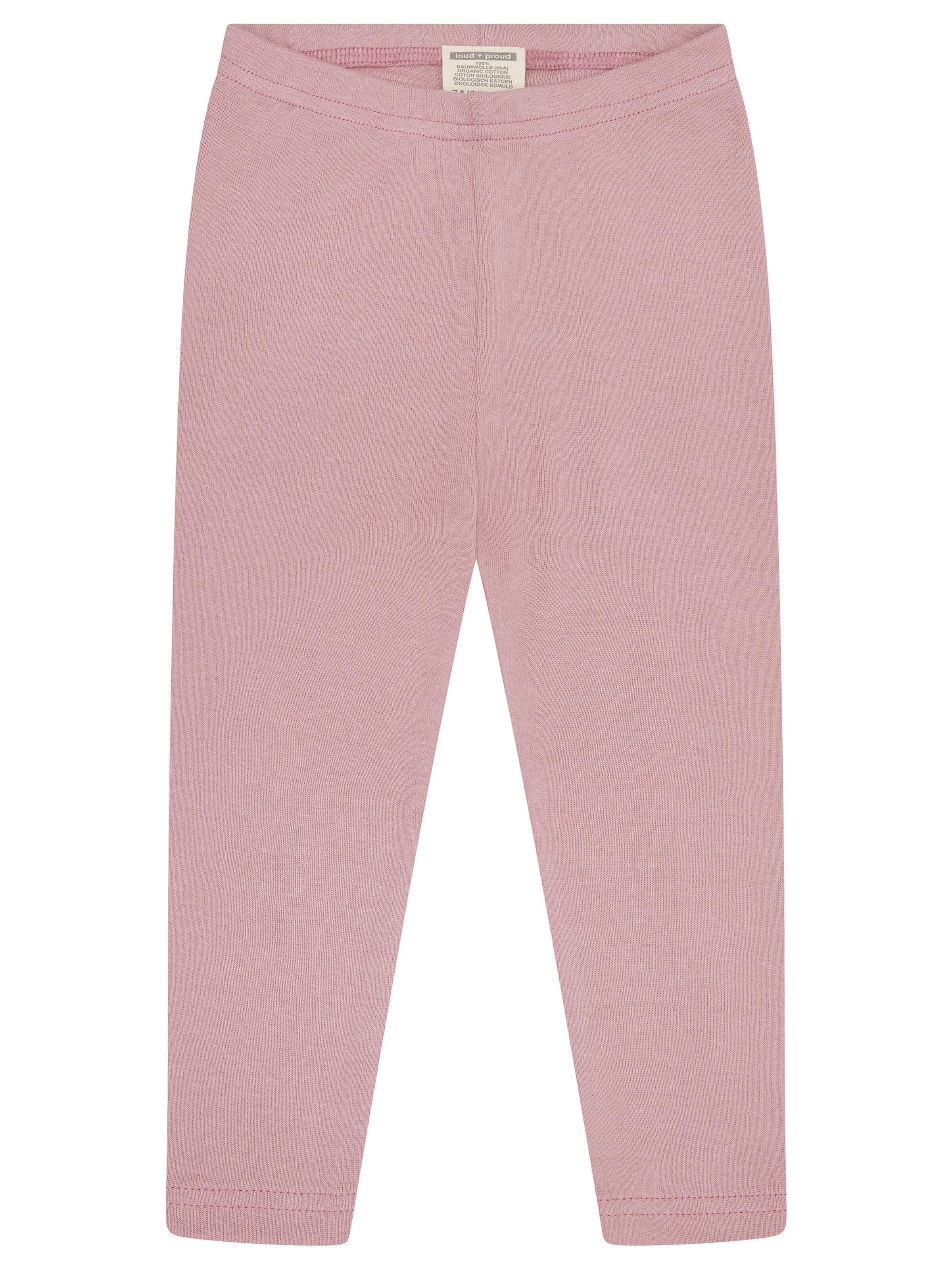 loud + proud Leggings in Pink: front