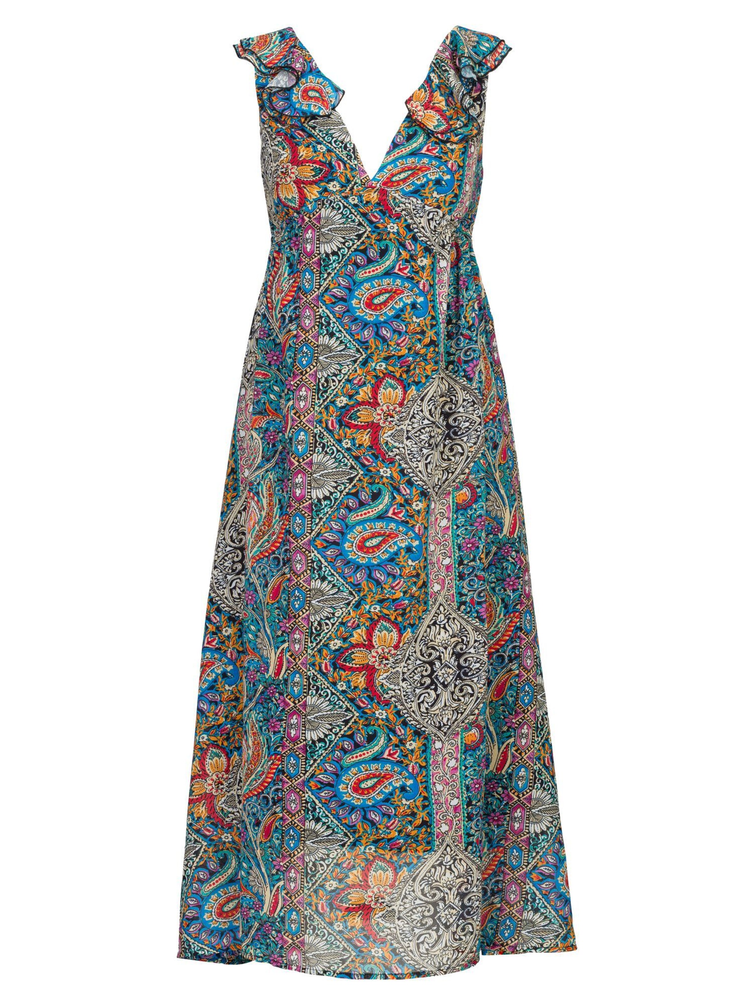 Dine'n'Dance Summer dress ' YASEMIN ' in Mixed colours: front