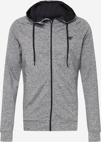 4F Sportsweatjacke in Grau: predná strana