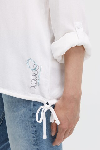 Soccx Bluse in Weiß