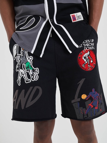 AND1 - regular Pantalón en negro: frente