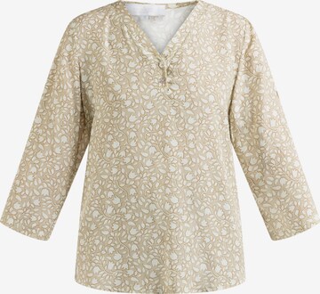 Usha Blouse in Beige: voorkant