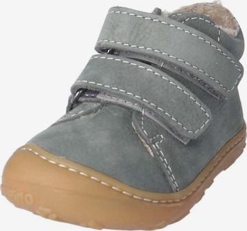 Pepino First-Step Shoes in Blue: front