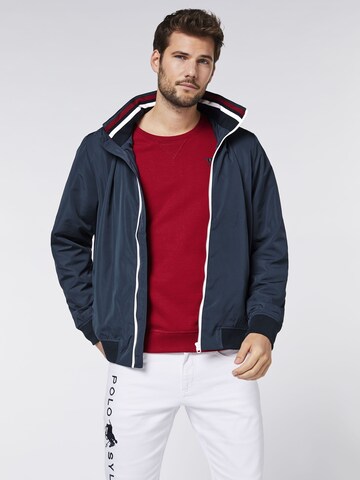 Polo Sylt Between-Season Jacket in Blue: front