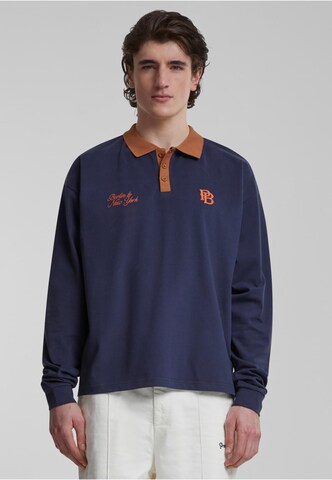 Prohibited Poloshirt in Blau: predná strana