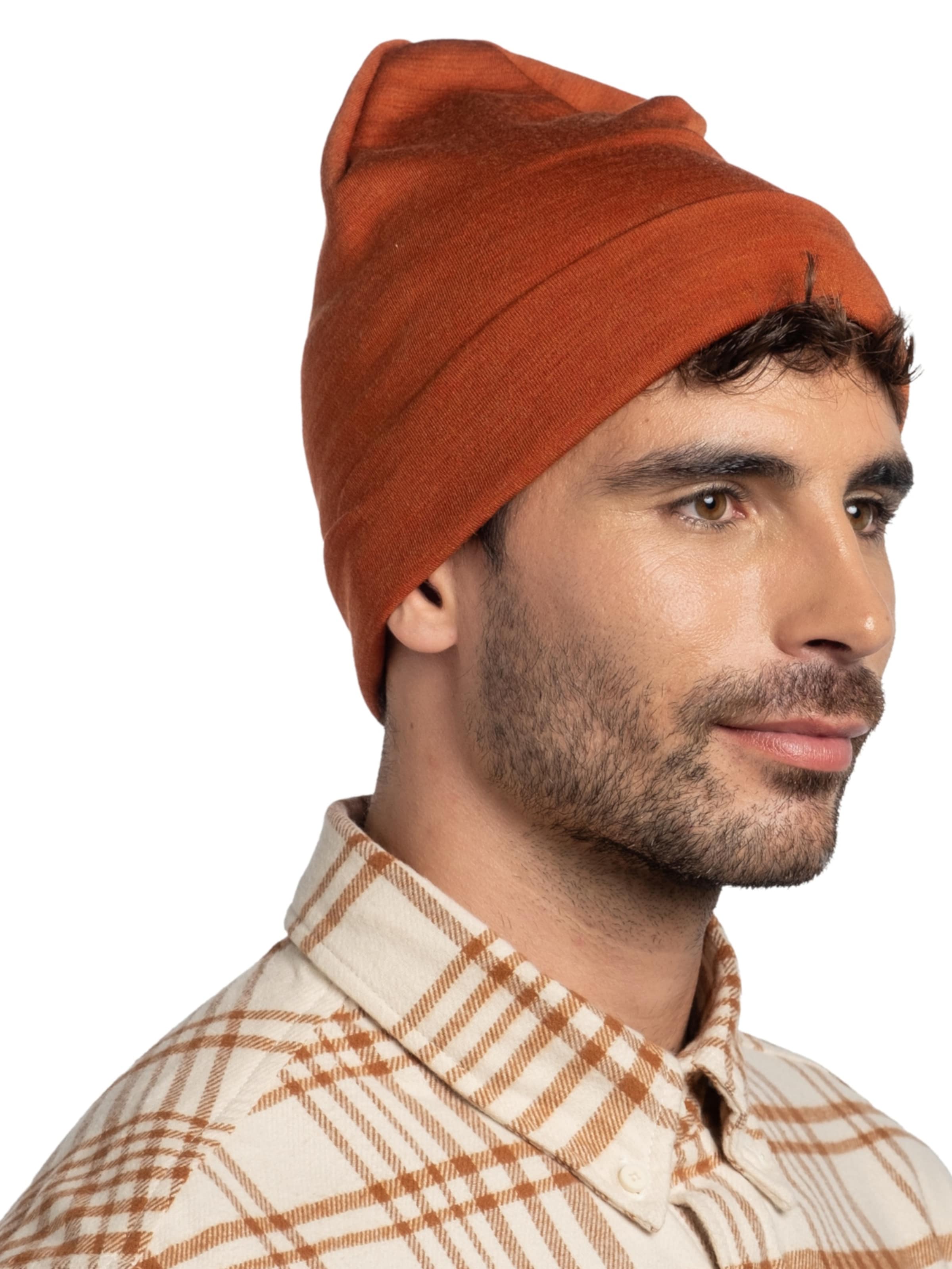 BUFF Mütze 'Buff Merino Heavyweight Beanie'‌‌‌‌‌‌‌ in Braun