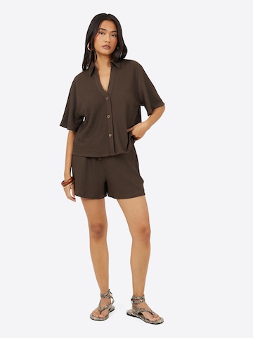 Camicia da donna di BRAVE SOUL in marrone