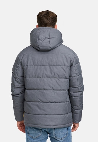 Veste d’hiver 'Hebero' INDICODE JEANS en gris
