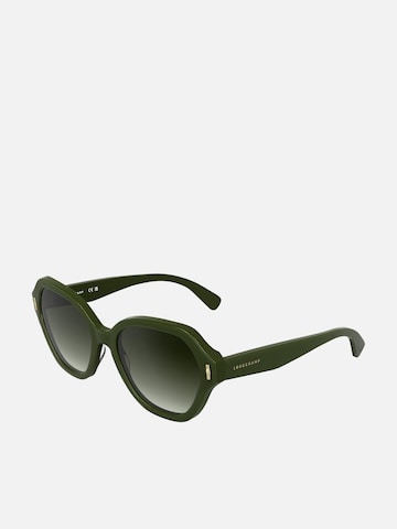 Longchamp - Gafas de sol en verde: frente