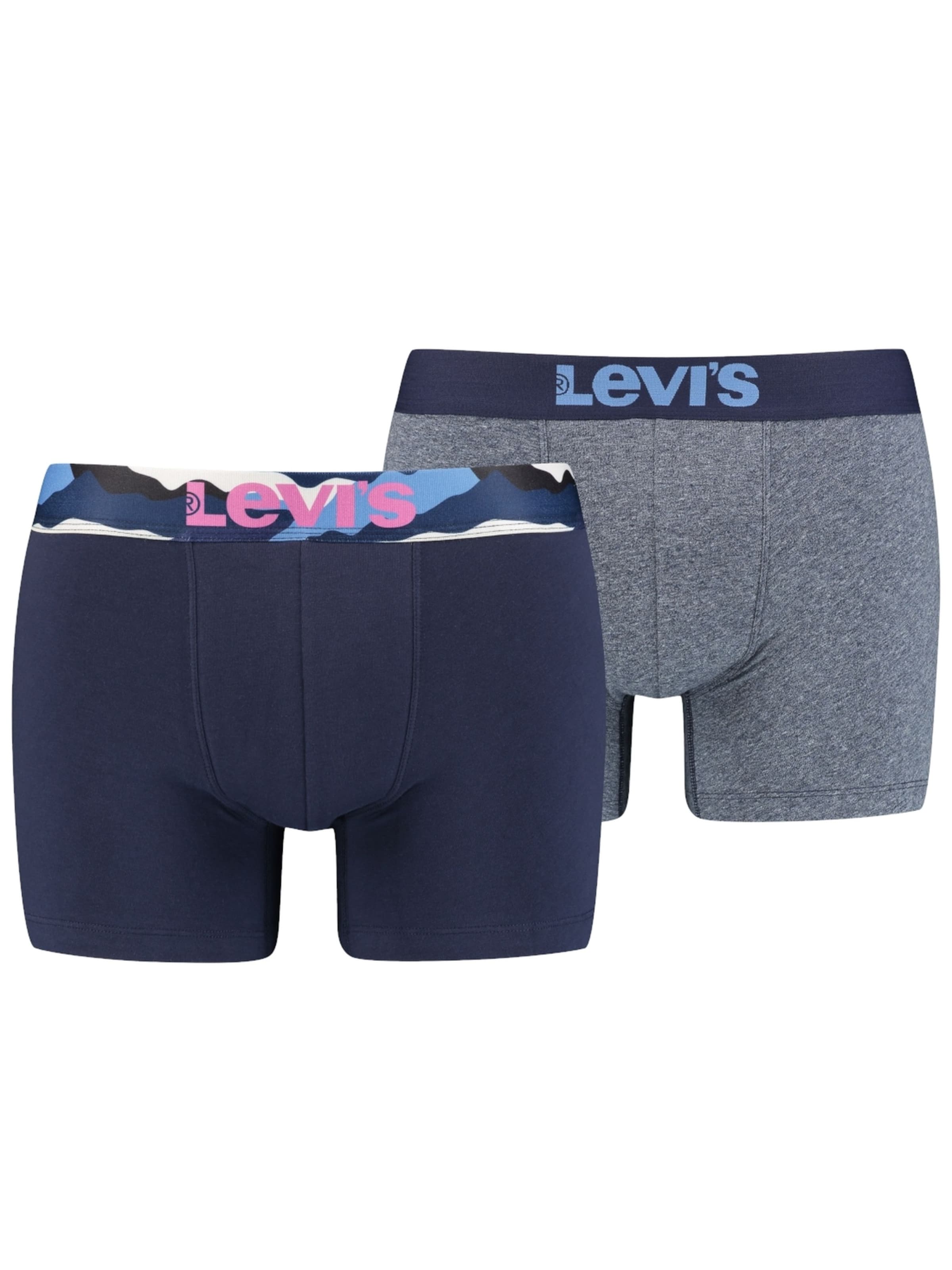 LEVI'S ® Boxer shorts 'Levi's Boxer 2 Pairs Briefs' in Blue: front