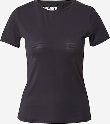 T-shirt 'DIANA' Lake View en noir : devant